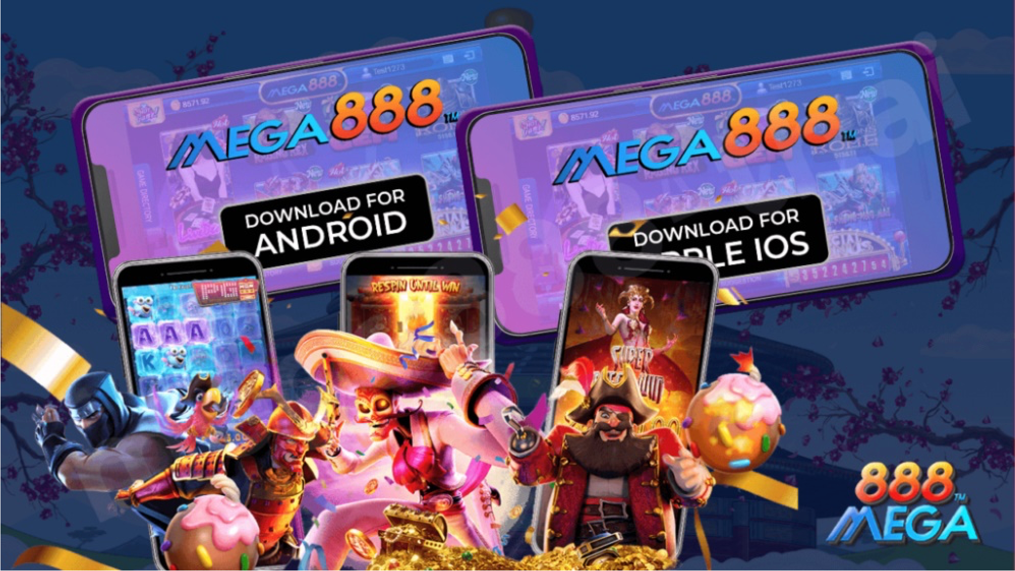 download mega888 android and ios to play game